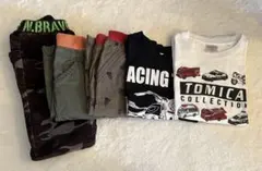 迷彩パンツとTシャツセット