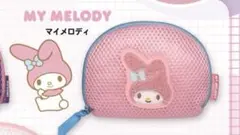 マイメロ　マイメロディ　サンリオ　サガラ刺繍ポーチ