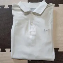 NIKE ナイキジャパン★綿100% ポロシャツ ホワイト Mサイズ