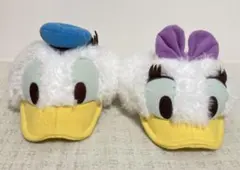 ディズニー　ポケットティッシュカバー　ドナルド　デイジー　2点セット