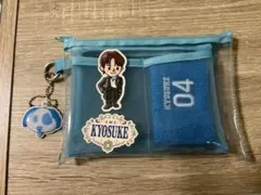 INI 藤牧京介 XQUARE カプセルトイ イラストキーホルダー　リストバンド