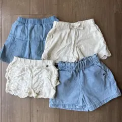 petit main ショートパンツ 4点セット