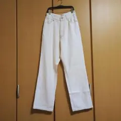オフホワイト カジュアルパンツ Mサイズ