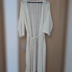 OLIVE des OLIVE 7分丈ロングカーディガン フリーサイズ