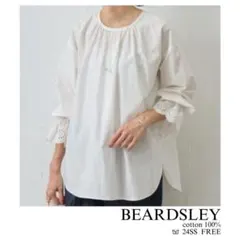 BEARDSLEY 26SS 美品⭐︎シアーカラーレスシャツグレー - メルカリ