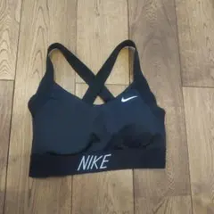 【DRI-FIT】ナイキNIKEブラックスポーツブラ Sサイズ
