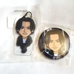 登坂広臣 クリアチャーム 缶バッジ