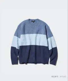 ユニクロ スフレヤーンクルーネックセーター