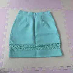 rienda ミントグリーン タイトスカート M