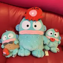 大きなハンギョドン　タグ付ぬいぐるみ　3点まとめて