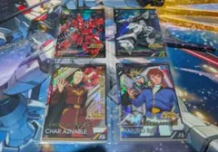 アーセナルベース　トライエイジ　νガンダム、サザビー、アムロ、シャア　まとめ売り