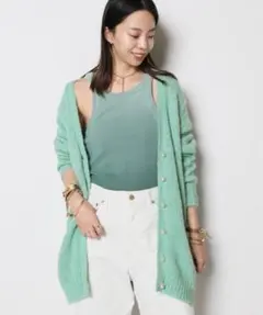 極美品✨マディソンブルー　2022　カーディガン　ルーズビッグ モヘアミックス