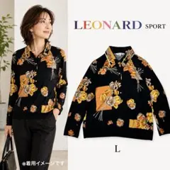 K399 新品未使用 XL レオナール LEONARD 金ボタン レディース - メルカリ