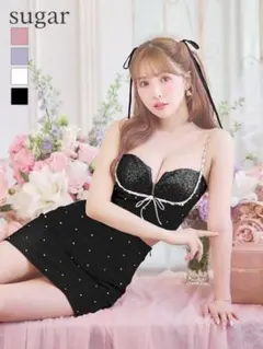 【お値下げ中】ローブドフルール キャバドレス M