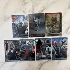 歴代仮面ライダー カードセット