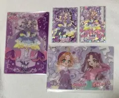 キュアアンサー　キラキラクリアカード　ホロキュンシール　明智あんな