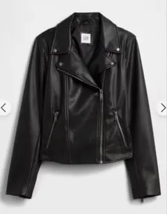 GAP ブラック ライダースジャケット XXS