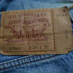 ビンテージデニム 90年代 LEVIS 501XX ジーンズ W34L30