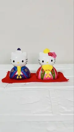 ⭐️ハローキティ ダニエル⭐️陶器　雛人形 かわいい　ひな祭り