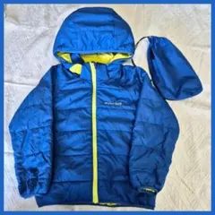 mont-bell キッズ 中綿アウター 110cm リバーシブル 美品