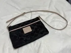 美品　OLD COACHショルダーバッグ　モノグラム　ヴィンテージ