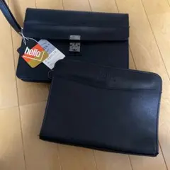 STATUS ブラック ビジネスバッグ　2点セット