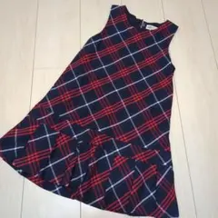 H&M チェック柄 ワンピース　120 130 7歳 8歳
