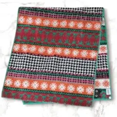 マタノアツコ フェイスタオル 花咲く庭 MEME 黒猫 新品 希少