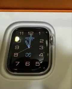 エルメスApple Watch HERMES series5➕新品ラバーバンド付