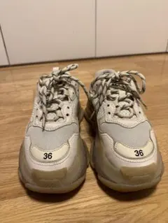 【最終値下げ】BALENCIAGA triple S 36 レディーススニーカー ☆Balenciaga☆バレンシアガ☆TRIPLE S スニーカー / レディース