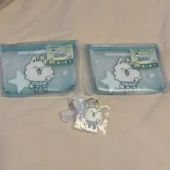 プルバトゥくじファミマ　ヨンモン　ポーチ　キーホルダー