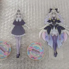 新品　名探偵プリキュア キュアアルカナシャドウ　アクリルスタンド　2点セット
