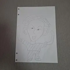 高校時代の部活動の顧問の絵
