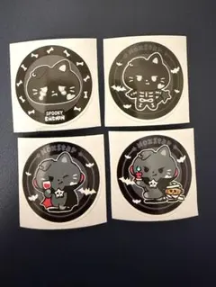 Noxstar SPOOKY ENCHIN ステッカー 4種セット