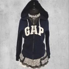 希少✨y2k 00s 平成ギャル GAP ジップアップパーカー ヴィンテージ