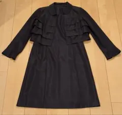 レリアン　ジャケット付きフォーマルワンピース　レディース