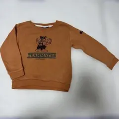 トレーナー/くま/くすみカラー/100㎝