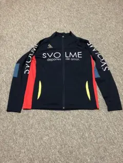 SVOLME ジップアップジャケット ネイビー