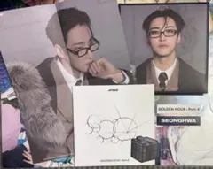 ソンファ ATEEZ GOLDEN HOUR 4 デジパック 開封済み A