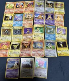 ポケモンカード 旧裏 キラ 30枚 まとめ neo ジム ゲンガー サンダー