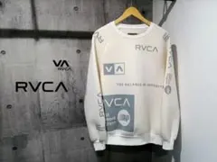 RVCA ルーカ クルーネック ボンディングスウェットシャツ トレーナー S
