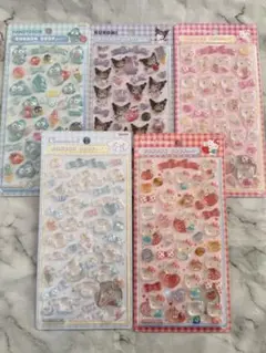 【正規品】サンリオ　ボンボンドロップシール　第2弾