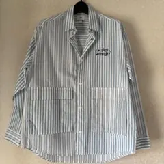 【服】ストライプシャツ（XS）