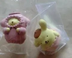ポムポムプリン　ガチャ　むぎゅぎゅ！パーカーフィギュア　かぼちゃぱんつ