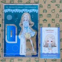 篠澤広 アクリルスタンド+イラストカード バカンス衣装 スイパラコラボ第3弾