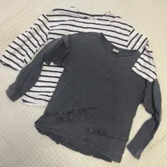 Zara Girle 長袖デザインカットソー 2枚まとめ売り　140cm