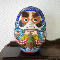松川だるま 尺 特大 達磨 伝統工芸 工芸品 置物 縁起物 土人形 仙台