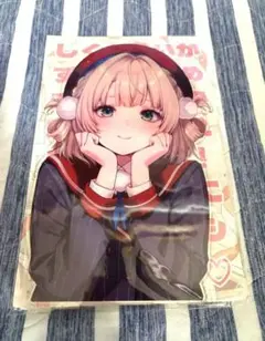 カードゲームする後輩 この子が私の相棒です！ pluSmash! プレイマット