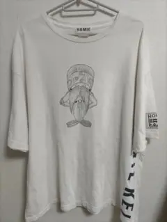 HOMIE KEI グラフィックTシャツ ホワイト