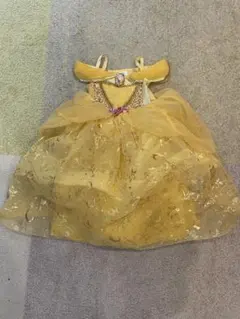 Disney 美女と野獣 ベル ドレス 120cm